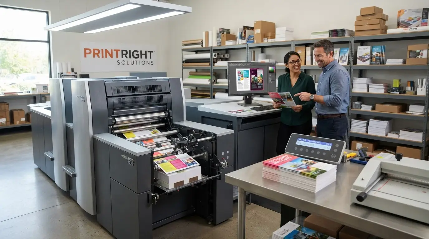 Profitable Regional Print Shop — Diverse Clientele & Modern Equipment